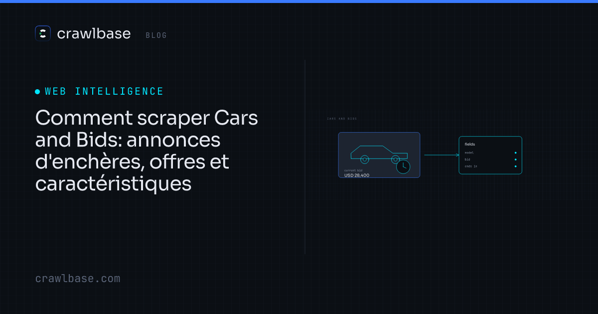 Comment scraper Cars and Bids · Crawlbase Blog