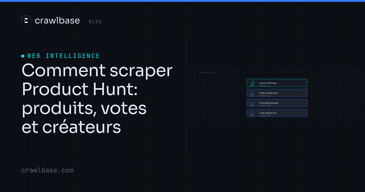 Comment scraper Product Hunt · Crawlbase Blog